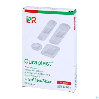 Wundpflaster Curaplast/sensitiv Strips Sortiert Nr 30 20st, A-Nr.: 2481914 - 02