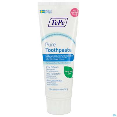 Zahnpaste Tepe/pure Toothpaste Unflavoured 75ml, A-Nr.: 5691635 - 02