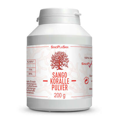 Sango-Koralle Pulver 100% 200 g, A-Nr.: 5186268 - 01