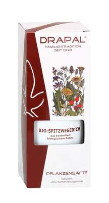 DRAPAL® Spitzwegerich bio Pflanzensaft, A-Nr.: 5008532 - 01