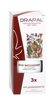 DRAPAL® Weißdorn bio Pflanzensaft, A-Nr.: 0772346 - 01