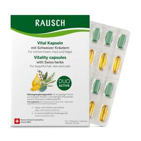 RAUSCH Schweizer Kräuter Vital Kapseln Monatspackung, A-Nr.: 3393388 - 01