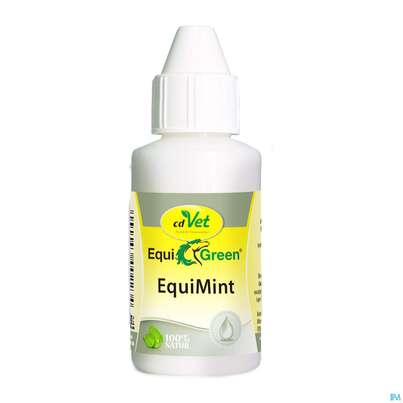Sie sehen eine Packung Veterinaerprodukte Cdvet Equigreen Equimint 100g, Produktbild: 01 Veterinaerprodukte Cdvet Equigreen Equimint 100g, A-Nr.: 3489504 - 01
