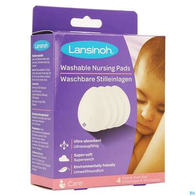 Stilleinlagen Lansinoh Waschbar Tropfenform 4st, A-Nr.: 4253755 - 03