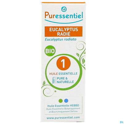Aetherische Oele Puressentiel/bio Eucalyptus Radiata 10ml, A-Nr.: 4934113 - 01