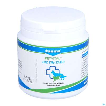 Veterinaerprodukte Petvital Biotin-tabs Hund 100g, A-Nr.: 3203086 - 01