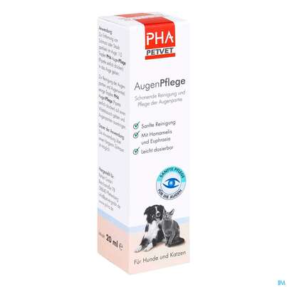 Veterinaerprodukte Pha Augenpflege Hund +katze Loesung 20ml, A-Nr.: 4996798 - 04