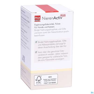 Veterinaerprodukte Pha Nierenaktiv Plus F Katzen 60g, A-Nr.: 4901059 - 02