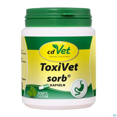 Veterinaerprodukte Toxivet Sorb Kapseln 200st, A-Nr.: 4778707 - 01