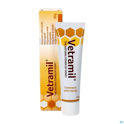 Veterinaerprodukte Vetramil Honigsalbe 30g 1st, A-Nr.: 4789591 - 07