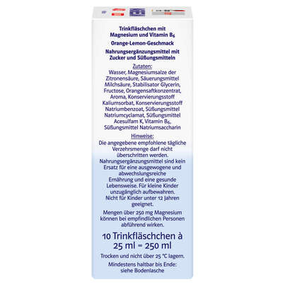 Sie sehen eine Packung Doppelherz system MAGNESIUM 400 LIQUID Trinkfertig für daheim und unterwegs, Produktbild: 05 Doppelherz system MAGNESIUM 400 LIQUID Trinkfertig für daheim und unterwegs, A-Nr.: 5698353 - 05