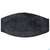 Augenbinden +bindeband Oval Schwarz 1st, A-Nr.: 3591303 - 01