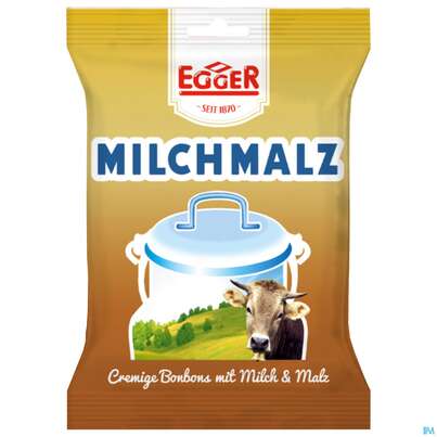 Sie sehen eine Packung Egger Spezialitaeten Milchmalz 150g, Produktbild: 02 Egger Spezialitaeten Milchmalz 150g, A-Nr.: 2667168 - 02