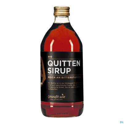 Gewusst Wie Bio Hildegard Sirup Quitte 500ml, A-Nr.: 4572549 - 01