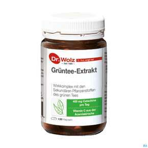 Gruentee Extrakt Kapseln Dr.wolz Nr 60550 120st, A-Nr.: 4296977 - 01