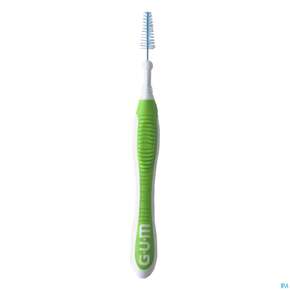 Gum Interdentalbuersten Travler/tanne/gruen Draht 0,5mm Zwi 1,1mm 1414g 6st, A-Nr.: 4123254 - 01
