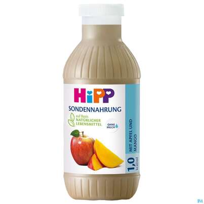 Hipp/sondennahrung Erwachsene Milchfrei Apfel+mango 1,0 Kcal/ml 0,5l 2629- 12st, A-Nr.: 4353267 - 02