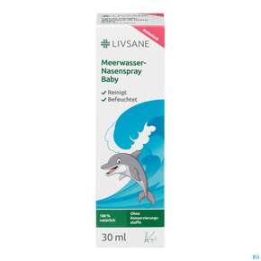 Nasenspray Livsane Meerwasser Baby 30ml, A-Nr.: 5732021 - 01