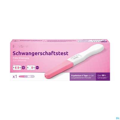 Schwangerschaftstest Livsane Fruehe Erkennung 1st, A-Nr.: 5333048 - 01