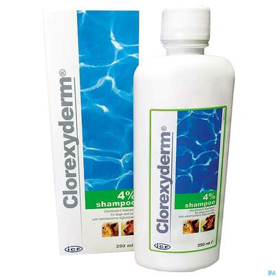 Veterinaerprodukte Shampoon Clorexyderm 4% 250ml, A-Nr.: 3237398 - 02