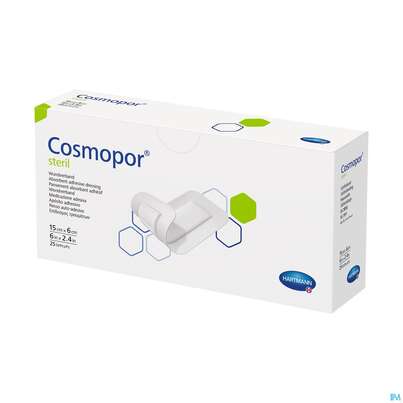 Wundverband Cosmopor Steril Selbstklebend 6x 15cm 1st, A-Nr.: 3012825 - 01