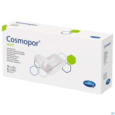 Wundverband Cosmopor Steril Selbstklebend 6x 15cm 1st, A-Nr.: 3012825 - 02