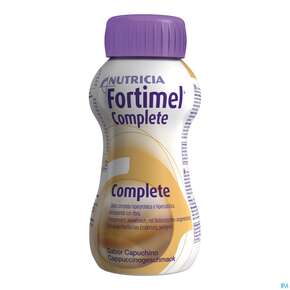 Fortimel/complete 200ml Vitalflasche Cappuccino 6x4 24st, A-Nr.: 3664806 - 01
