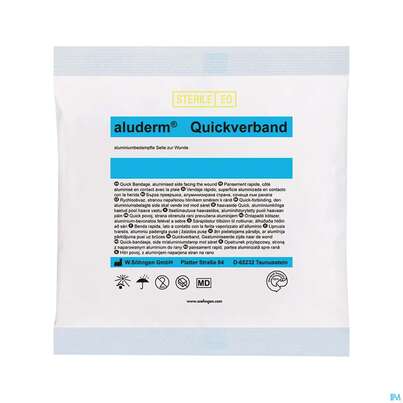 Aluderm Finger-quickverband Einzel Steril 20x 4cm 1st, A-Nr.: 2041256 - 01