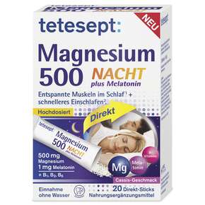 Tetesept Magnesium NACHT Direkt Stick 20ST, A-Nr.: 5882453 - 01