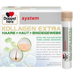 Doppelherz system KOLLAGEN EXTRA HAARE + HAUT + BINDEGEWEBE, A-Nr.: 5677960 - 01