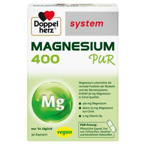 Doppelherz system MAGNESIUM 400 PUR, A-Nr.: 5774137 - 01