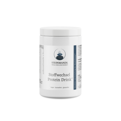 Sie sehen eine Packung STEINMANDL STOFFWECHSEL PROTEIN DRINK 400G, Produktbild: 01 STEINMANDL STOFFWECHSEL PROTEIN DRINK 400G, A-Nr.: 5962494 - 01