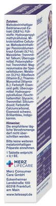 Sie sehen eine Packung Tetesept Einschlafen + Nachtruhe Depot 30ST 1,5MG, Produktbild: 04 Tetesept Einschlafen + Nachtruhe Depot 30ST 1,5MG, A-Nr.: 5830574 - 04
