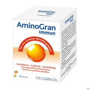 Amino Granulat Immun Briefchen Dr.grandel Nr 2199 14st, A-Nr.: 3403922 - 01