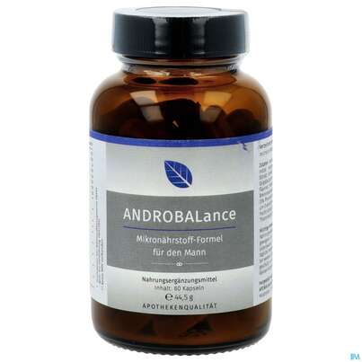 Sie sehen eine Packung Androbalance Kapseln Fuer Den Mann 60st, Produktbild: 01 Androbalance Kapseln Fuer Den Mann 60st, A-Nr.: 5106588 - 01