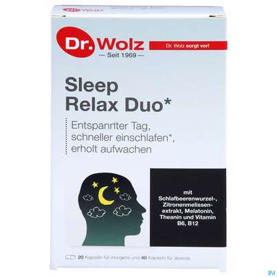 Dr.wolz Sleep Relax Duo Kapseln 60517 60st, A-Nr.: 5465258 - 01