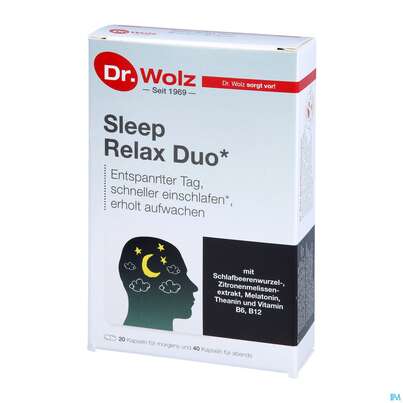 Dr.wolz Sleep Relax Duo Kapseln 60517 60st, A-Nr.: 5465258 - 02