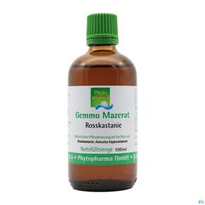Gemmo Mazerat Rosskastanie Aesculus Hippocastanum Phytopharma 100ml, A-Nr.: 5394417 - 01