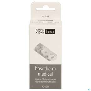 Thermometer-fieber Ohr Bosotherm Medical Infra- Rot Hygieneschutzhuell 40st, A-Nr.: 2768076 - 01