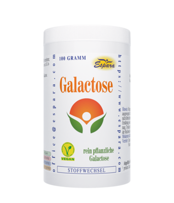 Sie sehen eine Packung Galactose Pulver, Produktbild: 01 Galactose Pulver, A-Nr.: 5721129 - 01