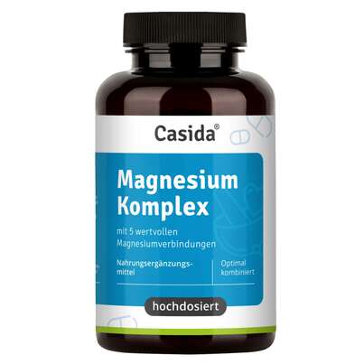 Sie sehen eine Packung Magnesium-Komplex hochdosiert, Produktbild: 01 Magnesium-Komplex hochdosiert, A-Nr.: 5927055 - 01