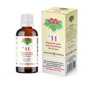 Magister Doskar Nr. 11 Migränetropfen für Frauen zum Einnehmen, A-Nr.: 0685050 - 01