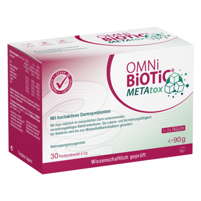 OMNi-BiOTiC® METAtox, 30 Portionsbeutel à 3g, A-Nr.: 5459401 - 01