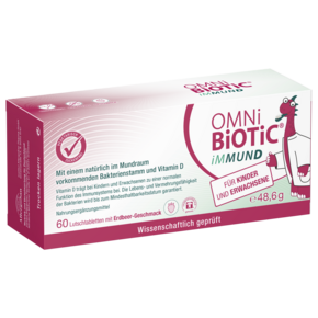 OMNi-BiOTiC® iMMUND, 60 Lutschtabletten, A-Nr.: 5679344 - 01