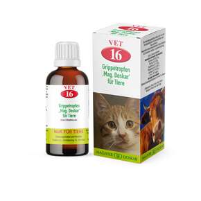 Magister Doskar VET Nr. 16 Grippetropfen für Tiere, A-Nr.: 1299610 - 01