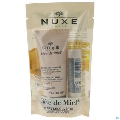 Nuxe Reve De Miel Hand And Lip Duo Hc 30ml+lip Stick 4g 1pk, A-Nr.: 5479579 - 01