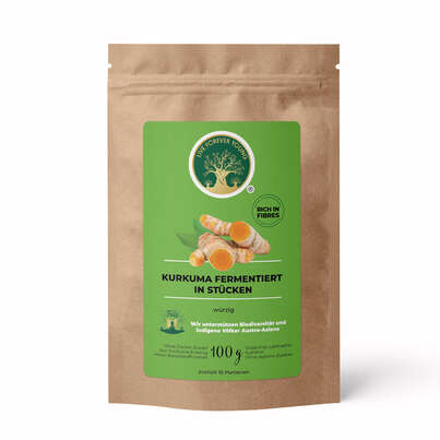Sie sehen eine Packung Fermentierte Kurkuma, Produktbild: 02 Fermentierte Kurkuma, A-Nr.: 5930608 - 02
