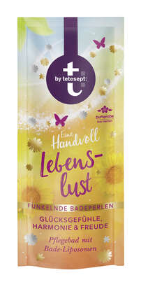 t: by tetesept Funkelnde Badeperlen Eine Handvoll Lebenslust 40g, A-Nr.: 5431785 - 01