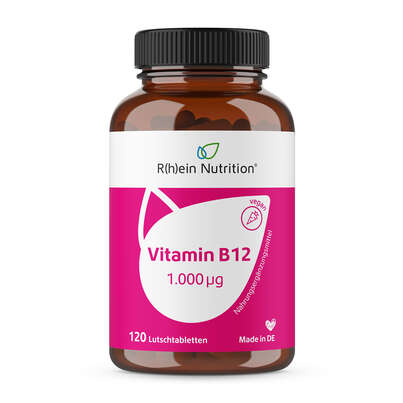 R(h)ein Nutrition Vitamin B12 1.000 µg Lutschtabletten hochdosiert, A-Nr.: 5987241 - 01
