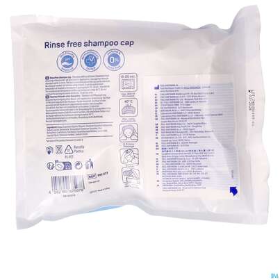 Sie sehen eine Packung Molicare Skin Haarwaschhaube P1 1st, Produktbild: 04 Molicare Skin Haarwaschhaube P1 1st, A-Nr.: 5829016 - 04